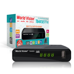 Т2 тюнер World Vision  T644D3 FM 
