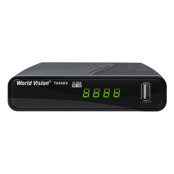 Т2 тюнер World Vision  T644D3 FM 