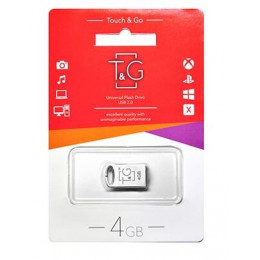 Флеш-накопичувач USB 4GB T&G метал 105