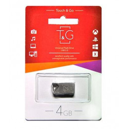 Флеш-накопичувач USB 4GB T&G метал 109