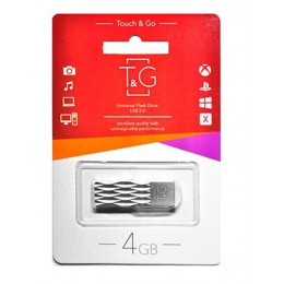 Флеш-накопичувач USB 4GB T&G метал 103