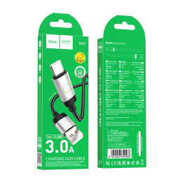 Кабель USB Hoco X117 Star Type-C 3A 1m
