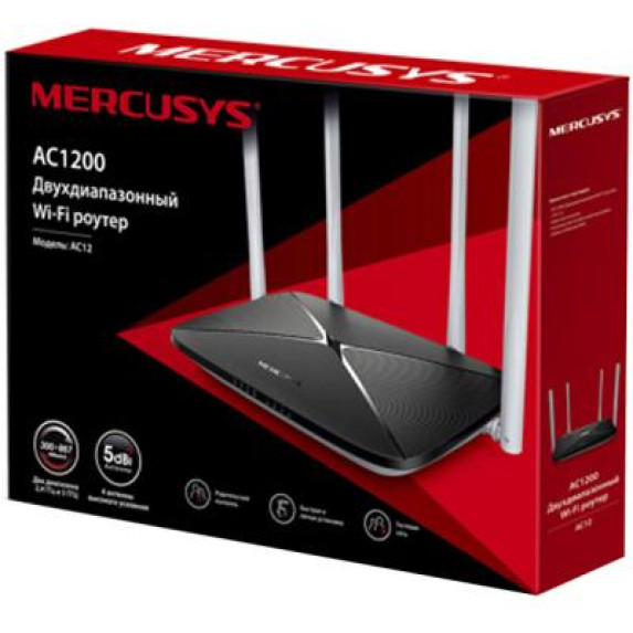 Маршрутизатор Mercusys AC12 